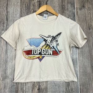 Top gun crop top